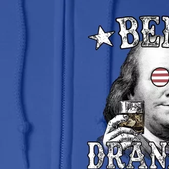 4th Of July Ben Drankin Benjamin Franklin Gift Full Zip Hoodie