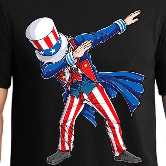 4th Of July For Dabbing Uncle Sam Pajama Set