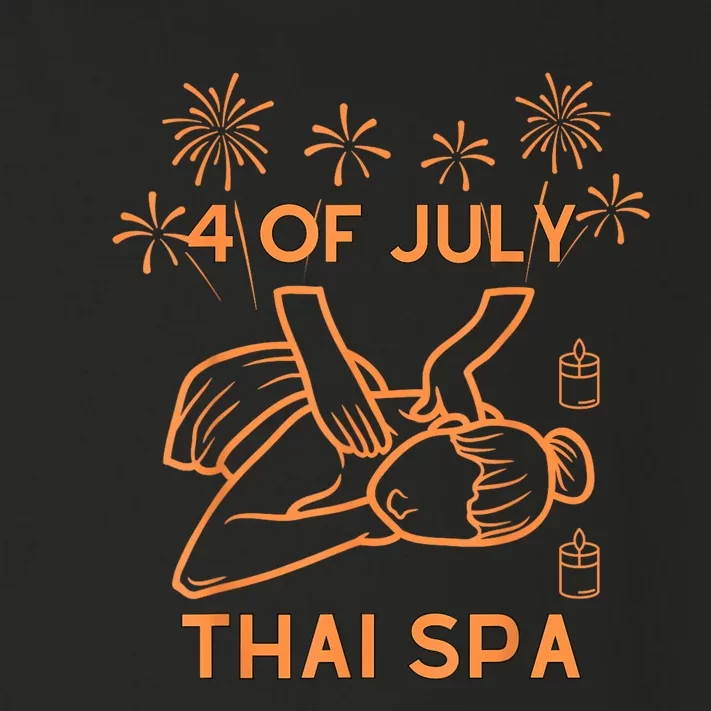 4 Of July Celebrate Thai Spa Toddler Long Sleeve Shirt