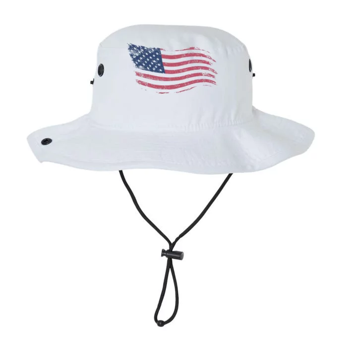 4th Of July Vintage USA Flag Legacy Cool Fit Booney Bucket Hat