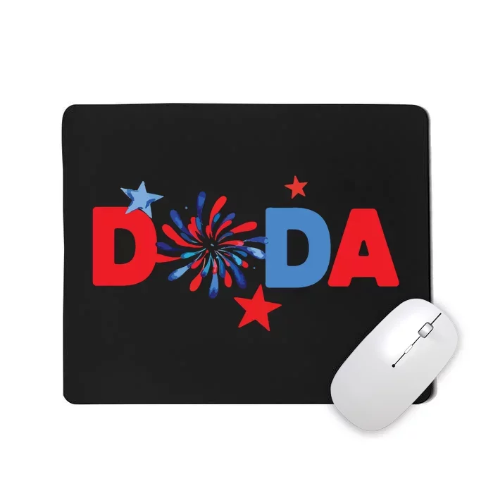 4th Of July Birthday Matching One Little Firecracker Mousepad