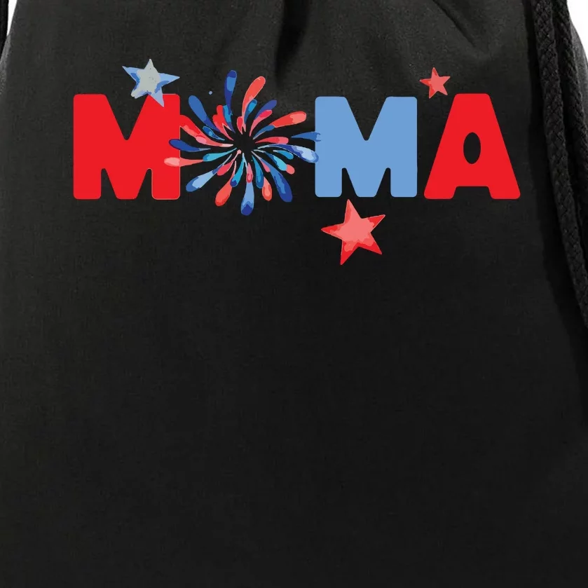 4th Of July Birthday Matching One Little Firecracker Drawstring Bag