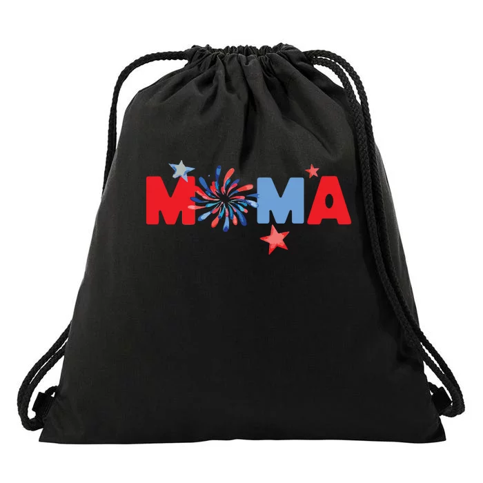 4th Of July Birthday Matching One Little Firecracker Drawstring Bag