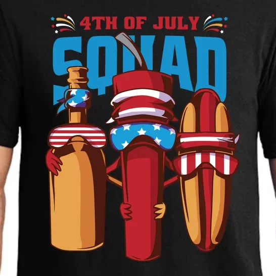 4th Of July Squad Pajama Set