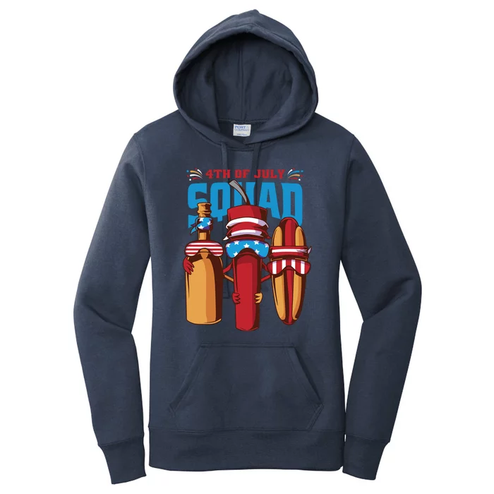 4th Of July Squad Women's Pullover Hoodie