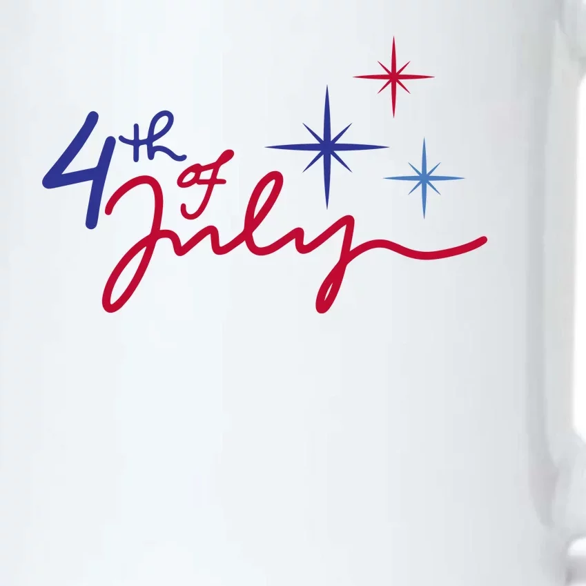 4th Of July Celebration Cute Black Color Changing Mug