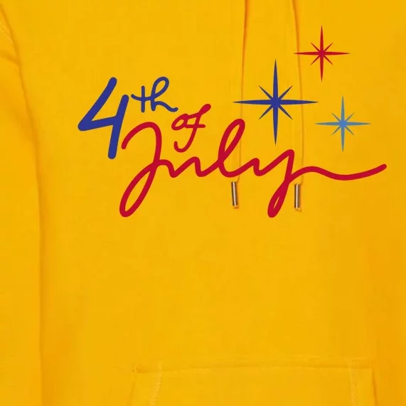 4th Of July Celebration Cute Premium Hoodie