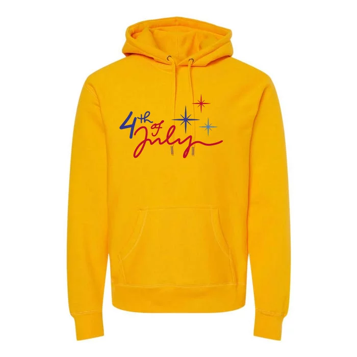 4th Of July Celebration Cute Premium Hoodie