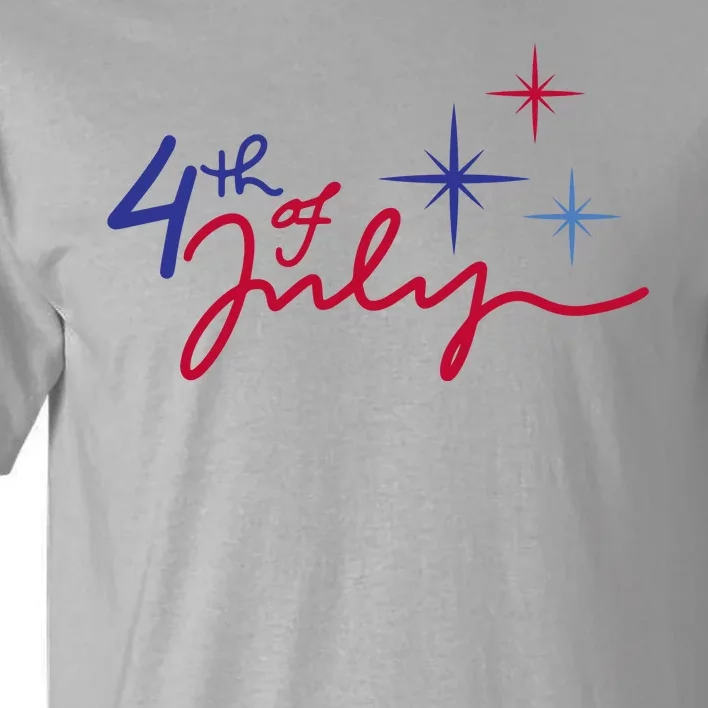 4th Of July Celebration Cute Tall T-Shirt