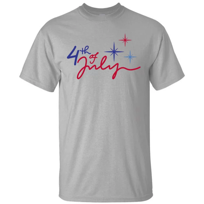 4th Of July Celebration Cute Tall T-Shirt