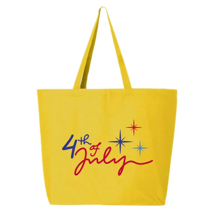 4th Of July Celebration Cute 25L Jumbo Tote