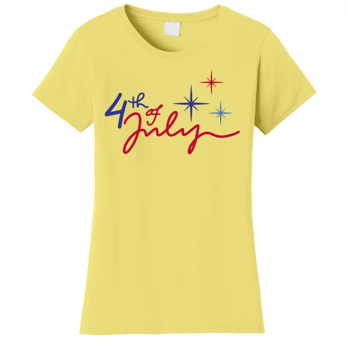 4th Of July Celebration Cute Women's T-Shirt