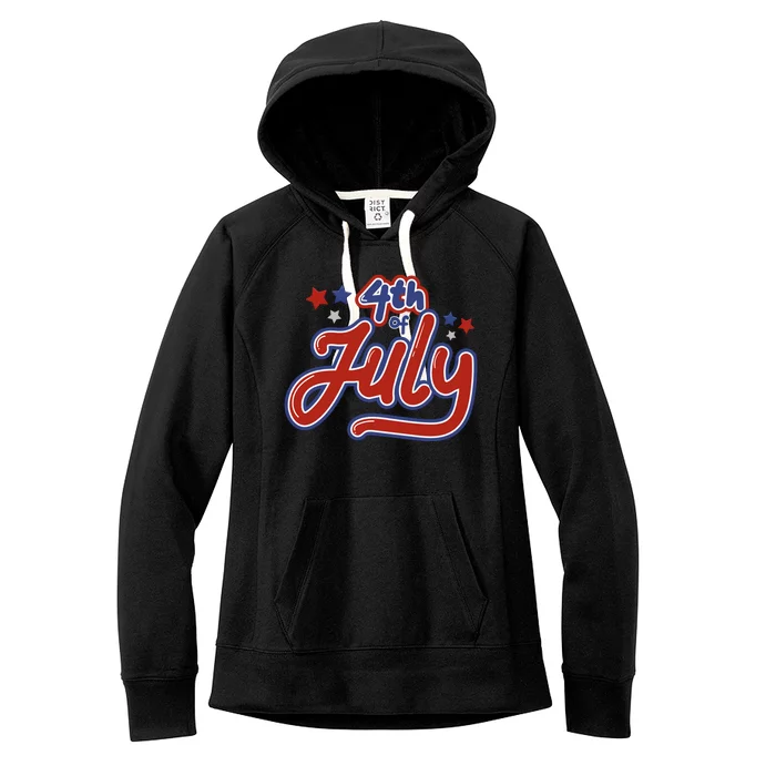 4th Of July Holiday Celebration Women's Fleece Hoodie