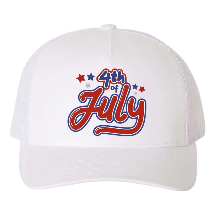 4th Of July Holiday Celebration Yupoong Adult 5-Panel Trucker Hat