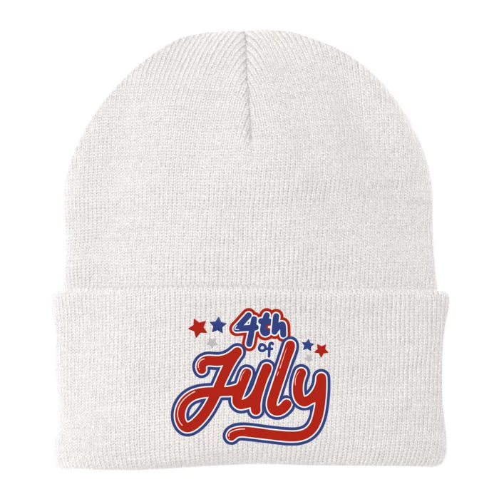 4th Of July Holiday Celebration Knit Cap Winter Beanie