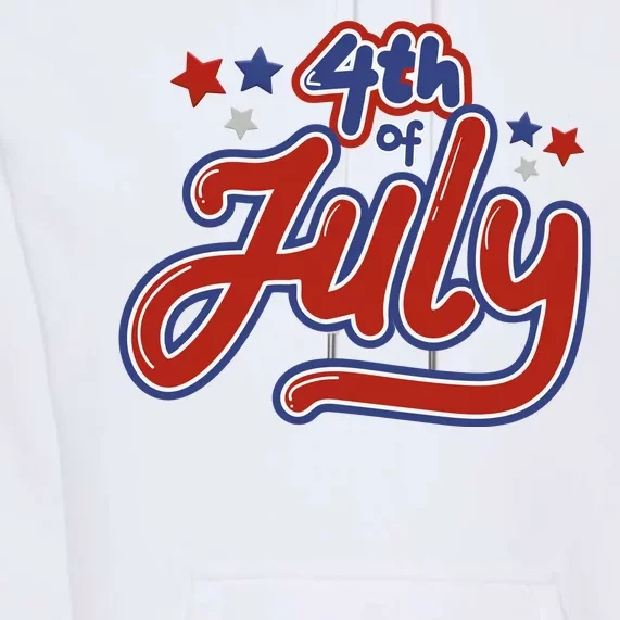 4th Of July Holiday Celebration Premium Hoodie