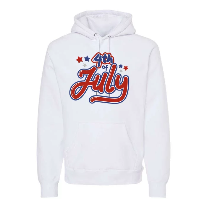 4th Of July Holiday Celebration Premium Hoodie