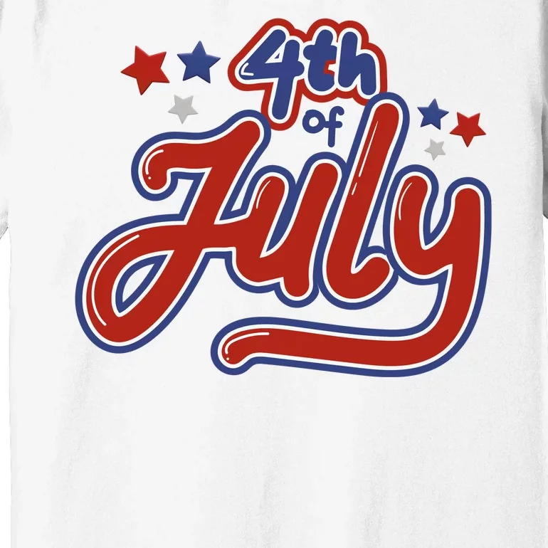 4th Of July Holiday Celebration Premium T-Shirt