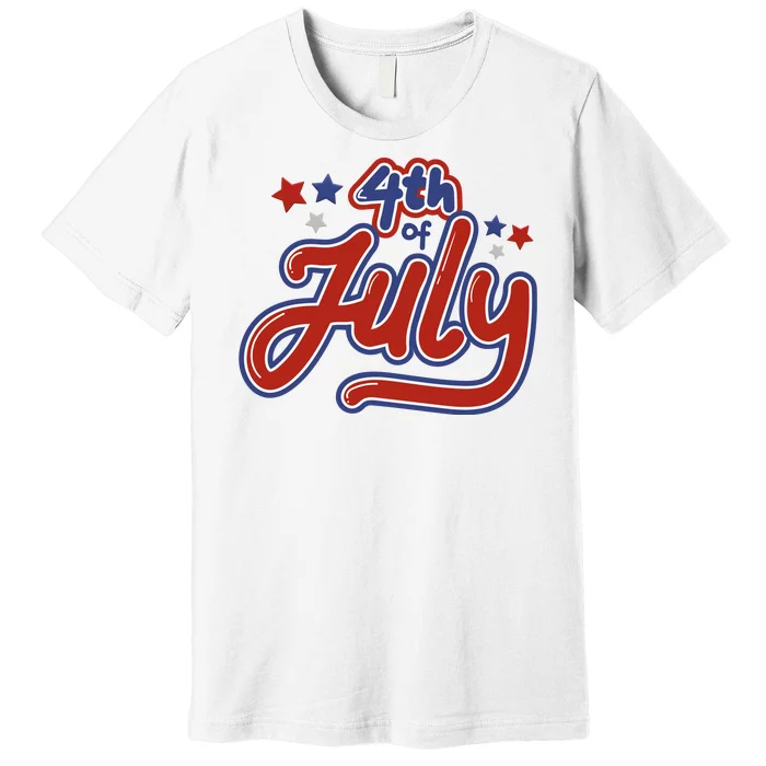 4th Of July Holiday Celebration Premium T-Shirt