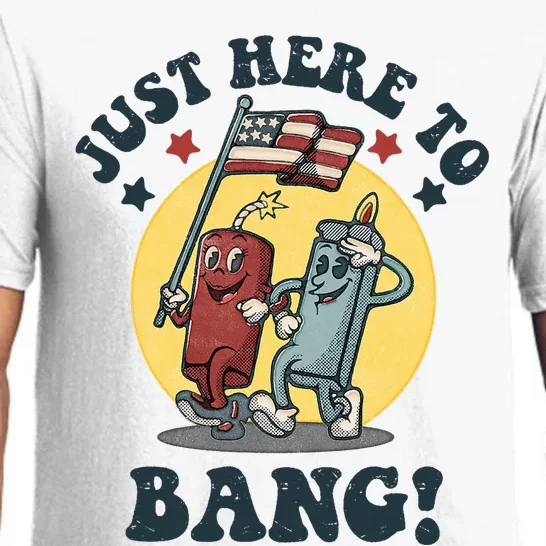 4th Of July Funny Adult Humor For Swinger American Couples Pajama Set