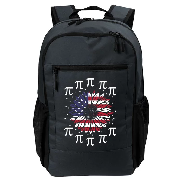 4th Of July Pi Math Teacher America Independence Sunflower Gift Daily Commute Backpack