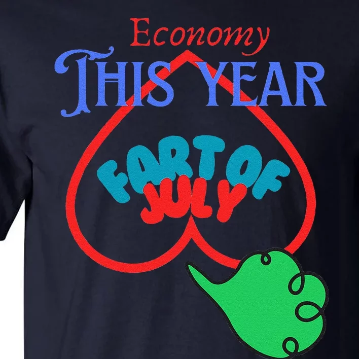 4th Of July Economy This Year Fart Of July Tall T-Shirt