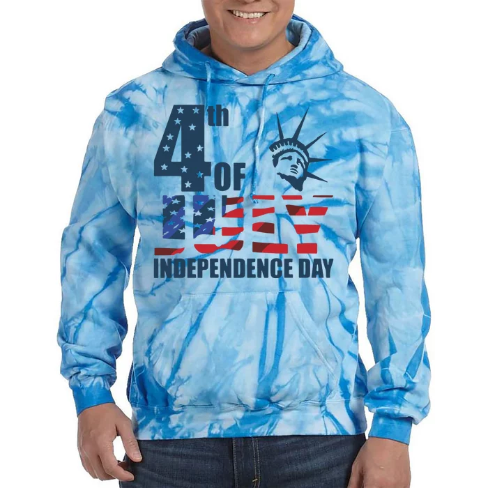 4th Of July Independence Day Tie Dye Hoodie