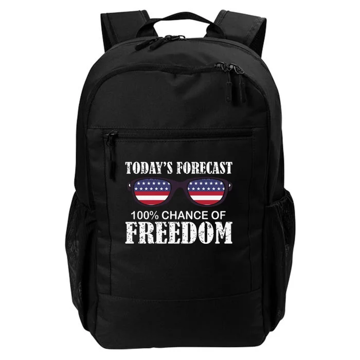 4th Of July Freedom Partriotic Glasses American Flag Daily Commute Backpack