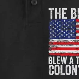 4th Of July The British Blew A Thirteen Colony Lead Gift Dry Zone Grid Performance Polo