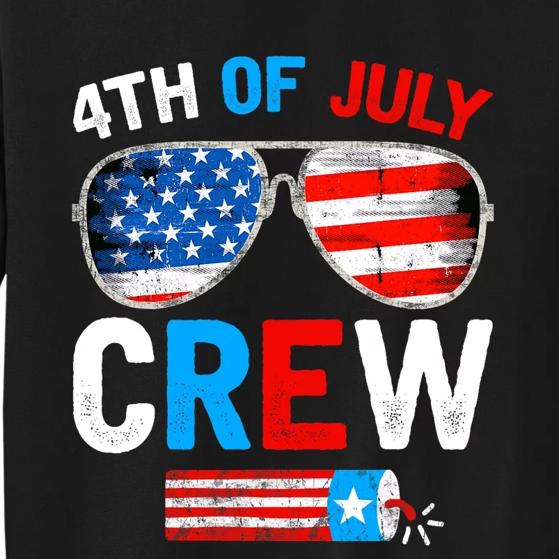 4th Of July Crew Matching Family Outfits Sweatshirt