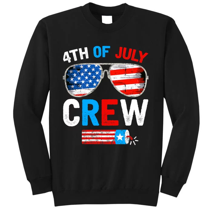 4th Of July Crew Matching Family Outfits Sweatshirt