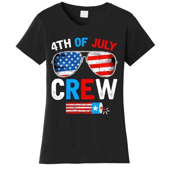 4th Of July Crew Matching Family Outfits Women's T-Shirt