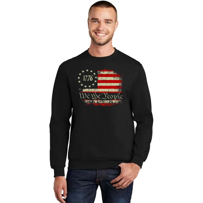 4th Of July Shirts We The People 1776 Usa Flag Sweatshirt