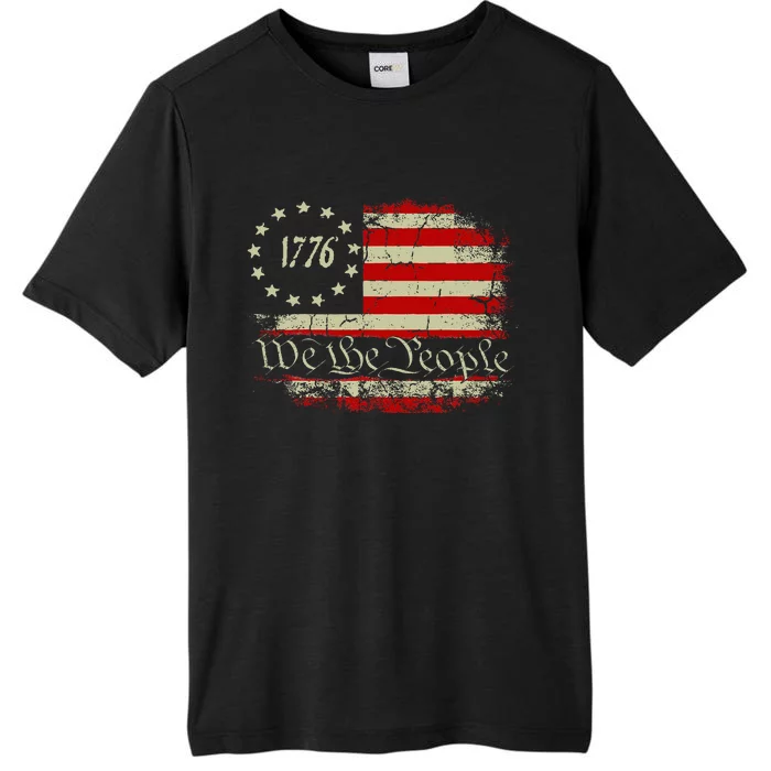 4th Of July Shirts We The People 1776 Usa Flag ChromaSoft Performance T-Shirt