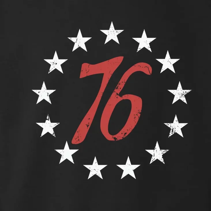 4th Of July The Spirit 76 Toddler Hoodie