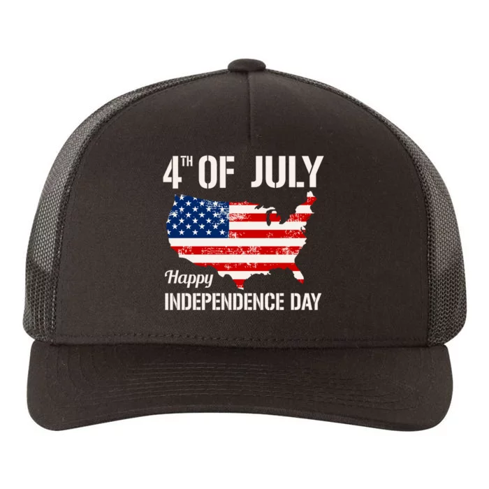 4th Of July Independence Day Celebration Graphic Yupoong Adult 5-Panel Trucker Hat