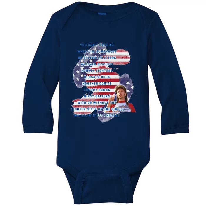 4th Of July Baby Long Sleeve Bodysuit