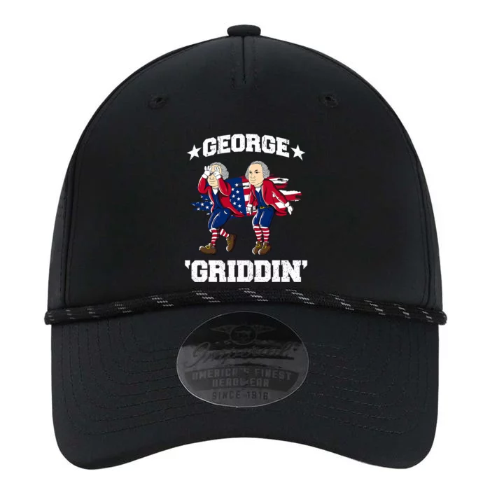 4th Of July George Washington George Griddin Performance The Dyno Cap