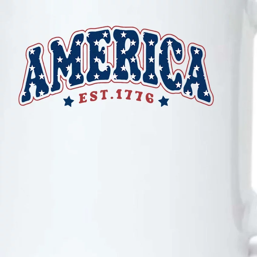 4th of july America Est 1776 4th july Black Color Changing Mug