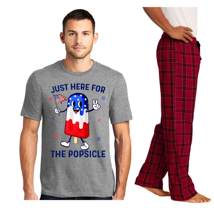 4th Of July Popsicle Usa American Flag Patriotic Pajama Set