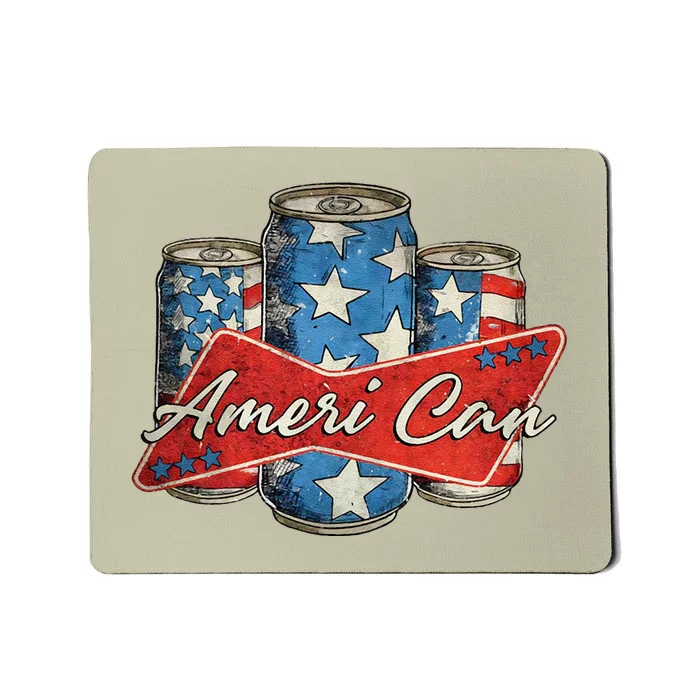 4th Of July  America  Independence Day Mousepad