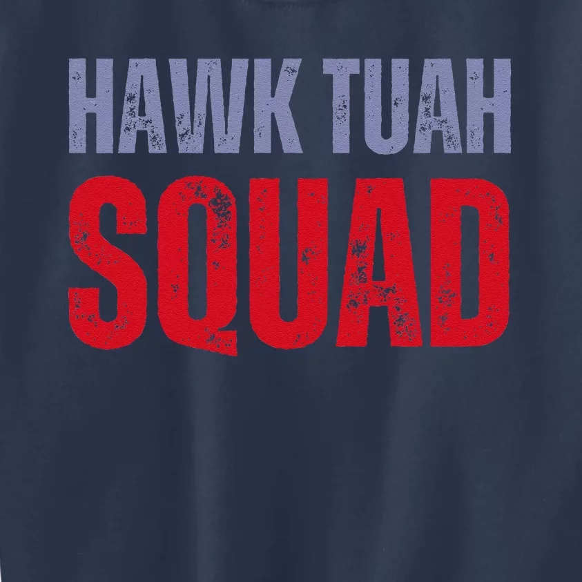 4th Of July Patriotic Usa Hawk Tuah Spit On That Thing Kids Sweatshirt