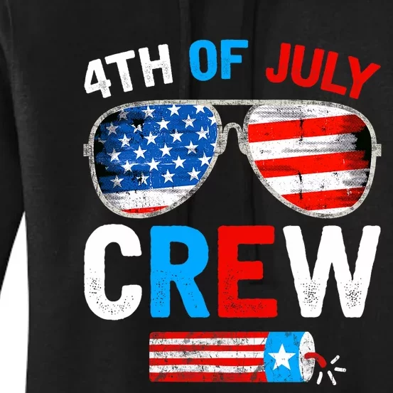 4th Of July Crew Matching Family Outfits Women's Pullover Hoodie