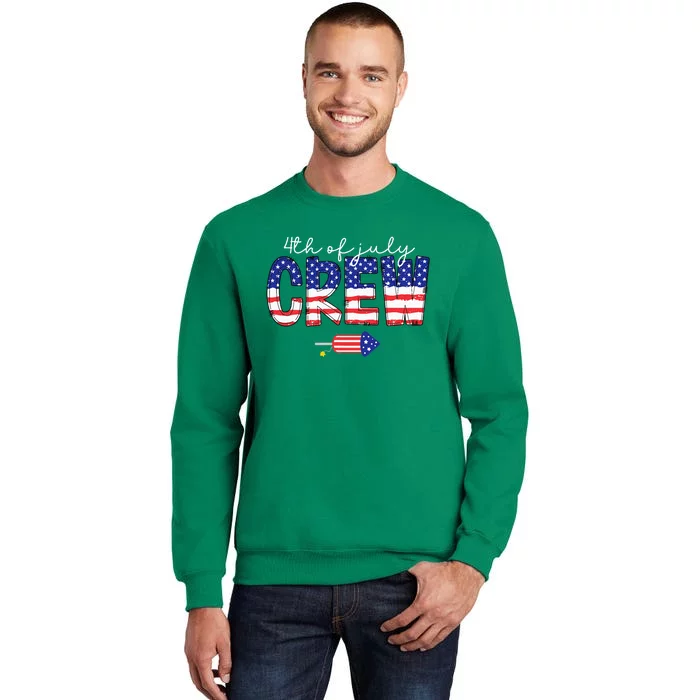 4th Of July Crew Matching Family Funny Fourth Of July Group Sweatshirt