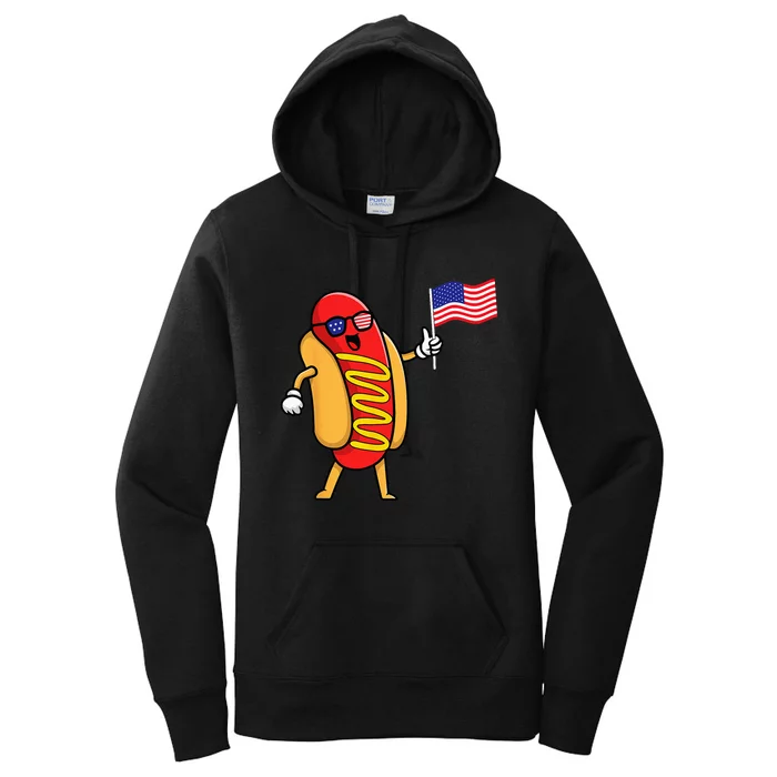 4th Of July Hot Dog Hotdog 4th Of July Shirts Men Women Women's Pullover Hoodie