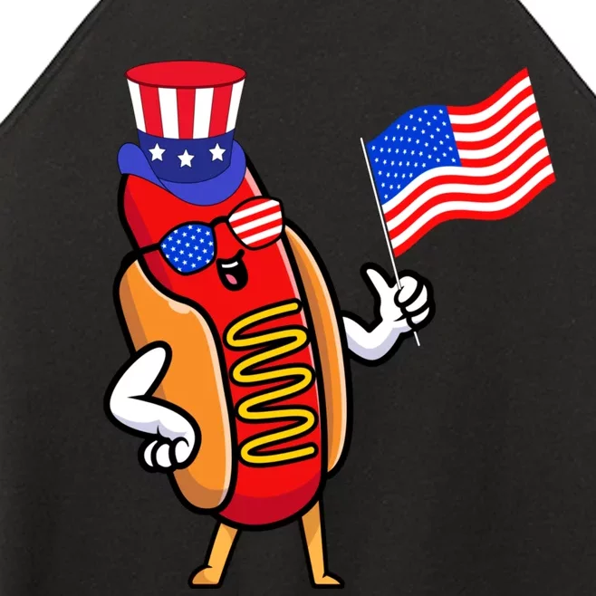 4th Of July Hot Dog Hotdog 4th Of July Women’s Perfect Tri Rocker Tank