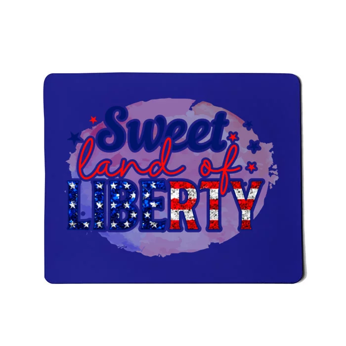 4th Of July Clothes And Accessories Sweet Land Of Liberty Great Gift Mousepad