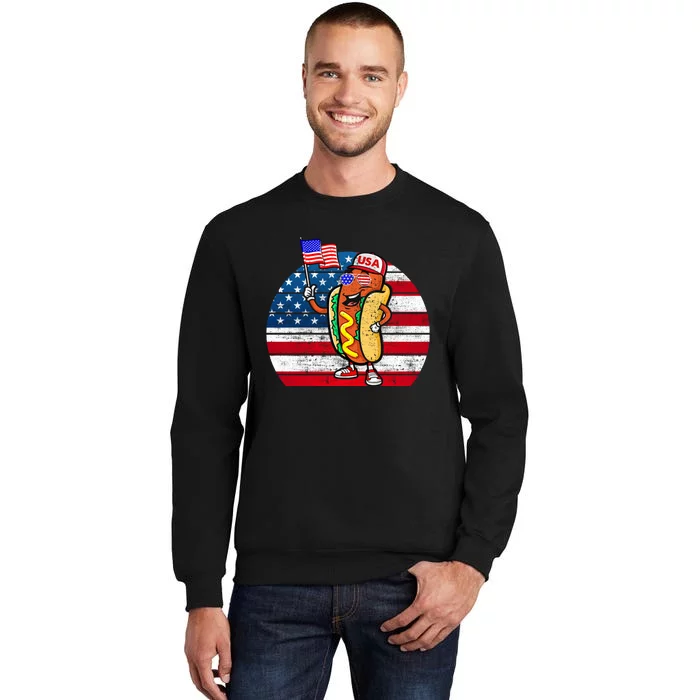 4th Of July Hot Dog Hotdog 4th Of July Sweatshirt