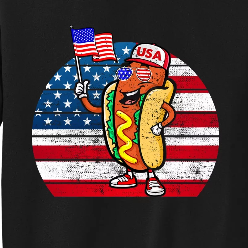 4th Of July Hot Dog Hotdog 4th Of July Sweatshirt