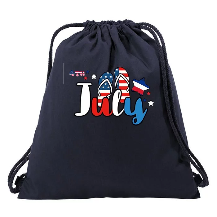 4th Of July Shirts Drawstring Bag